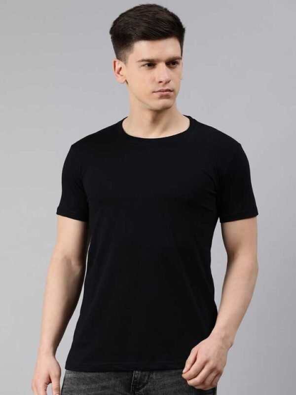 Black T-shirt For Men