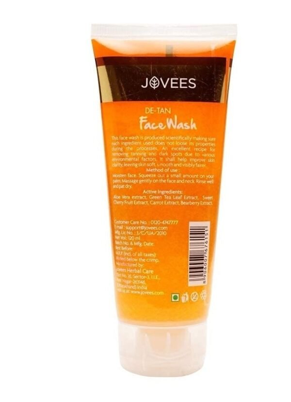 de-tan face wash