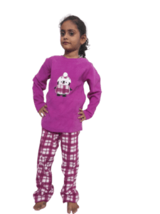 kids winter night suit