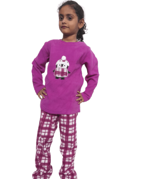 kids winter night suit