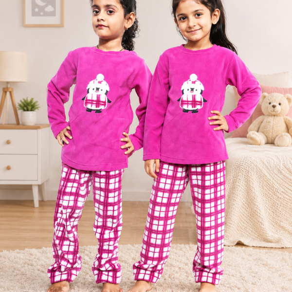 Girls winter night suit