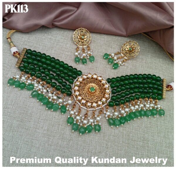 kundan choker set