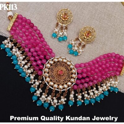 Kundan choker set