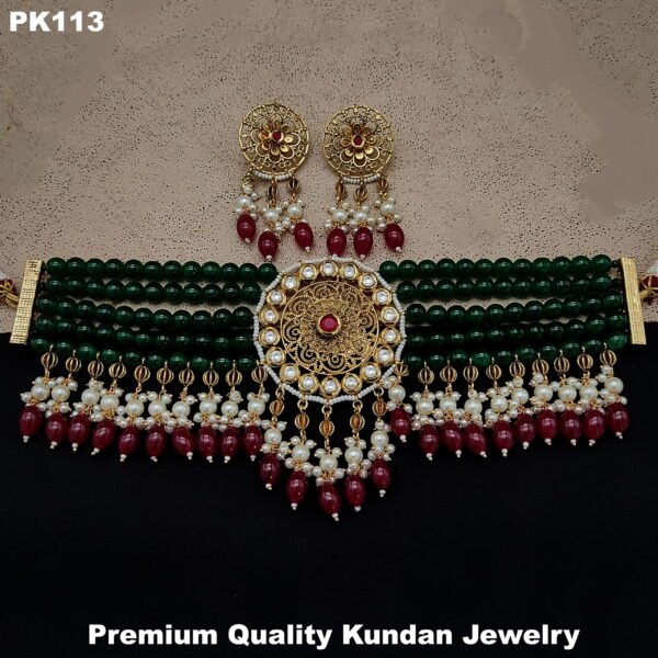 kundan choker set