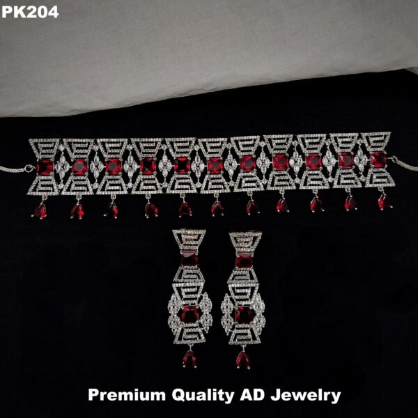 choker set red