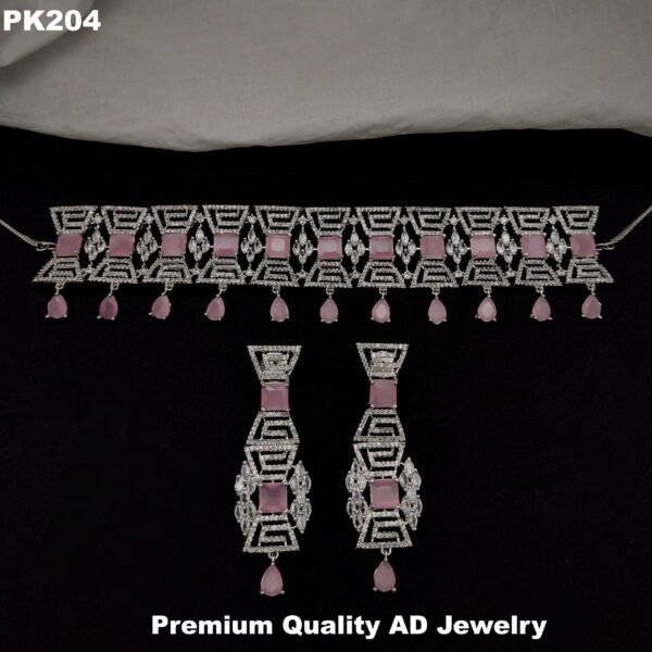 AD choker set pink