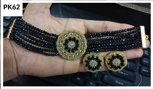 choker set black