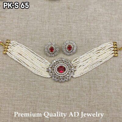 chocker set Red