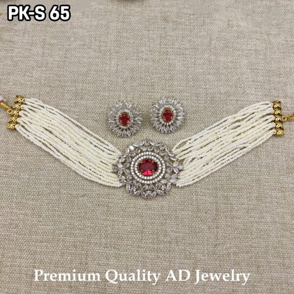 chocker set Red
