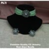 choker set teal