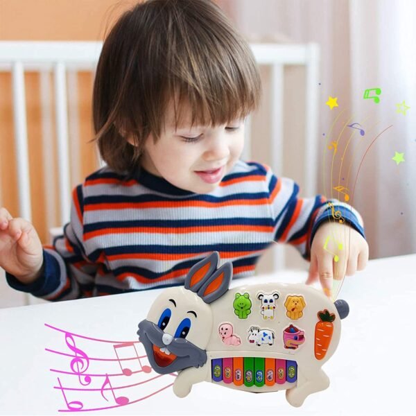 Musical Rabbit Piano Toy