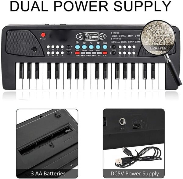 37 Keys Electronic Piano for Kids
