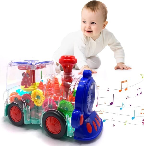 Musical Train Set Toy for Kids