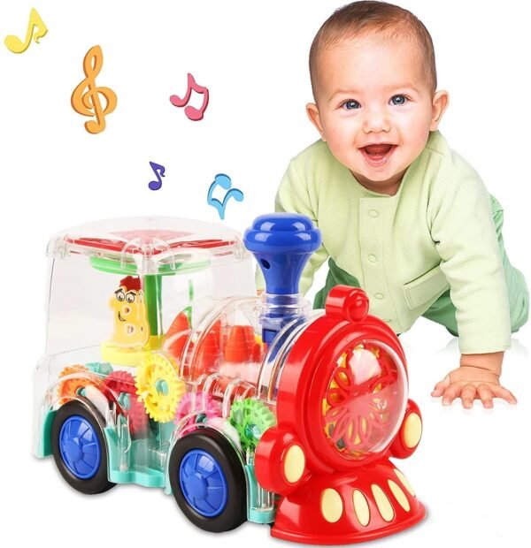 Musical Train Set Toy for Kids