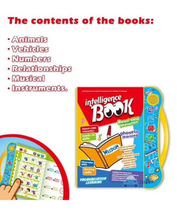 Musical English Educational Phonetic Learning Book