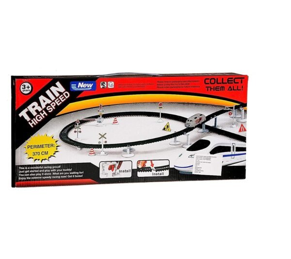 Silver Bullet Train Set Toy