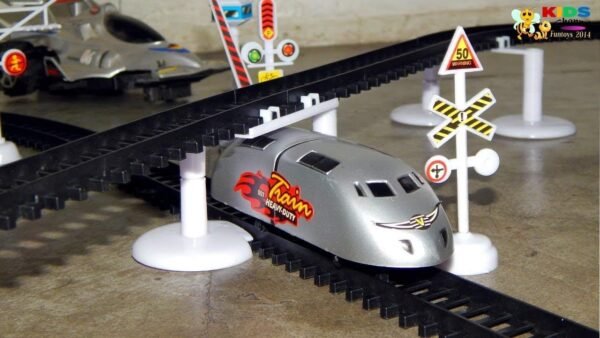 Silver Bullet Train Set Toy